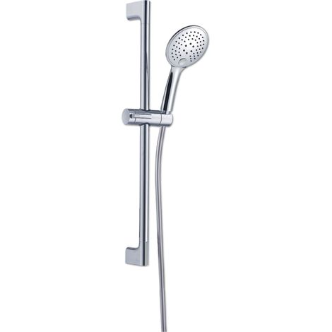 Essebagno Ensemble barre de douche 3 pièces Luisa chrome