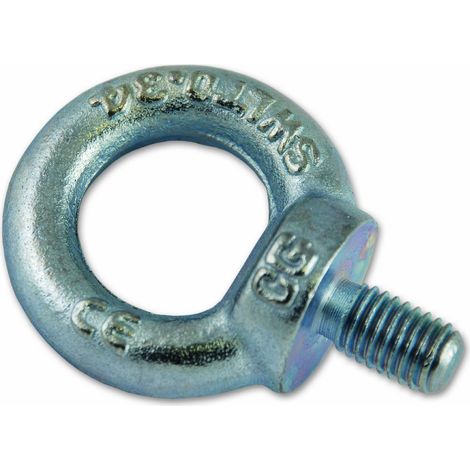 Chapuis 900/14Z Anello di sollevamento maschio acciaio C15-M14, grigio, 500 kg