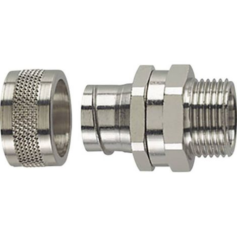 Raccord hellermanntyton 166-31104 metal rosca externa