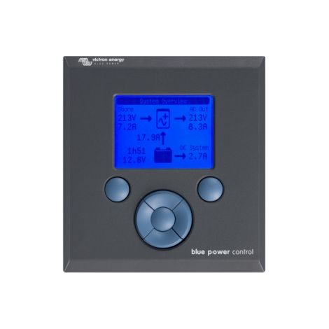 Écran de contrôle Victron Power Panel 2 – Gestionnaire d'énergie – Alimentation 12V – 2 zones – Affichage personnalisable VE.Net