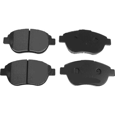 KIT PASTIGLIE FRENO ANTERIORI compatibile con FIAT FIORINO CASSONE/LIMOUSINE SPAZIOSA (225) / PASTIGLIE FRENANTI AUTO OEM PBP0176, / SOSTITUZIONE DIRETTA / BASSA POLVERE / SILENZIOSO