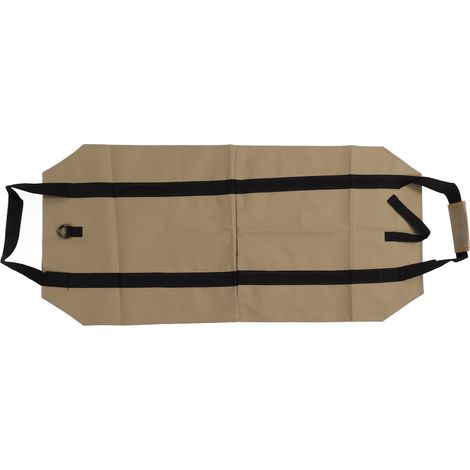 Sac à bûches en tissu Oxford, porte-bûches, sac à bûches portable grande capacité pour le camping, une seule couche (1/5)