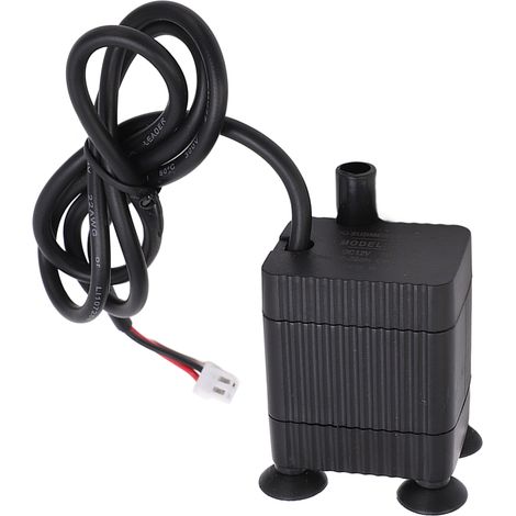 Bürstenlose Mikro-Wasserpumpe mit roter Kupferspule, leise Mini-Booster-Wasserpumpe für Aquarien, 12 V DC (1/5)