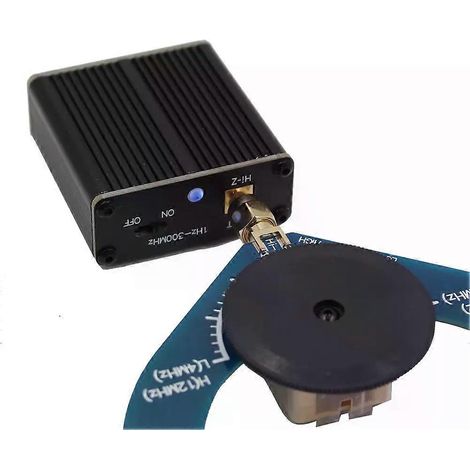 Hochohmige Donut-Antenne mit Verstärker (1 Hz–300 MHz), Kurzwellen-AM-Donut-Antenne (5 V, 600 mA), integrierter 600-mAh-Akku für SDR-Walkie-Talkies (1/4)