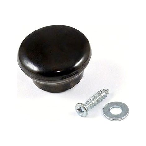 Pomo de baquelita para tapa, universal, con rosca m5, ø4,5 x 2,5 cm