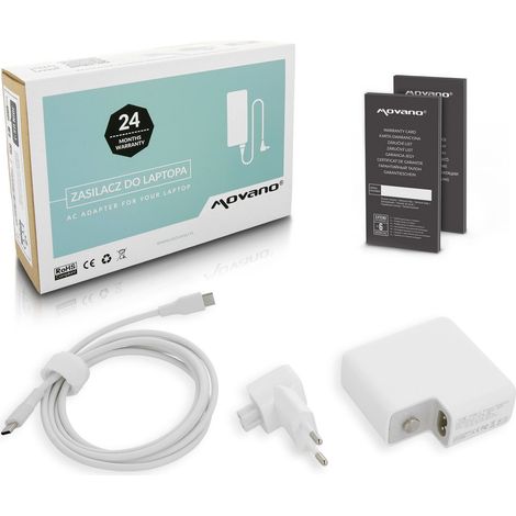 Fuente de alimentación USB-C 70W Cargador para portátil (1/5)