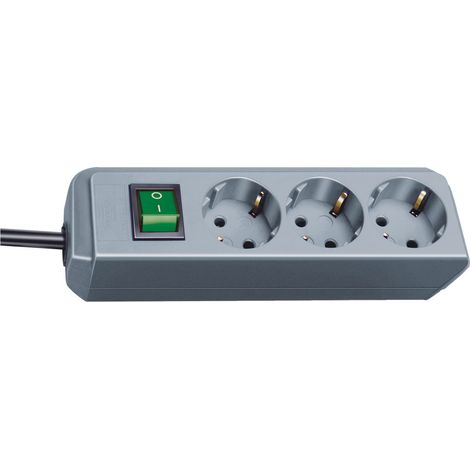 BRENNENSTUHL 1152340015 ECO-Line Steckdosenleiste 3-fach