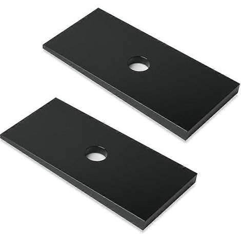 Cales de correction d'angle de 2,5 degrés pour essieu de suspension à ressorts à lames, cales d'angle de pignon, coins de pignon (1/5)