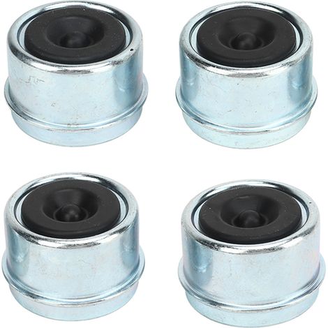Capuchons anti-poussière de roulement de moyeu de remorque, Surface galvanisée, résistants, adaptés aux bateaux et camping-car de 2000 à 3500 Lb, 4 pièces.
