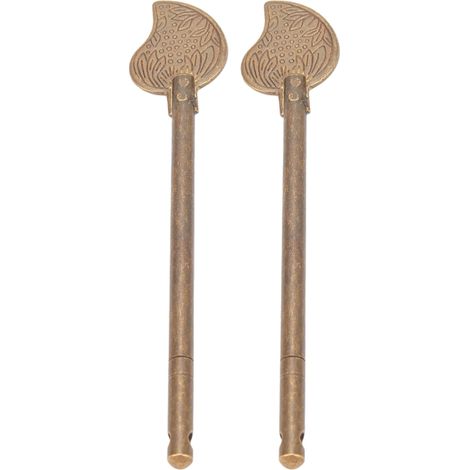 Stück Türriegelstifte, 11 cm, Retro-Stil, Messing, für Schranktüren (1/5)