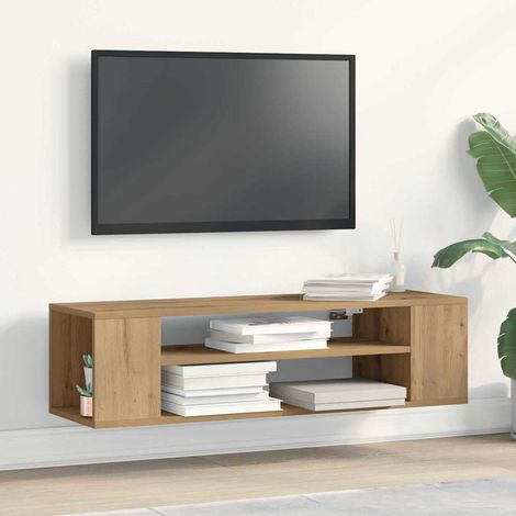 Meuble TV  Banc TV  Armoire TV artisian oak 100 x 30 x 26,5 cm Bois d'ingénierie