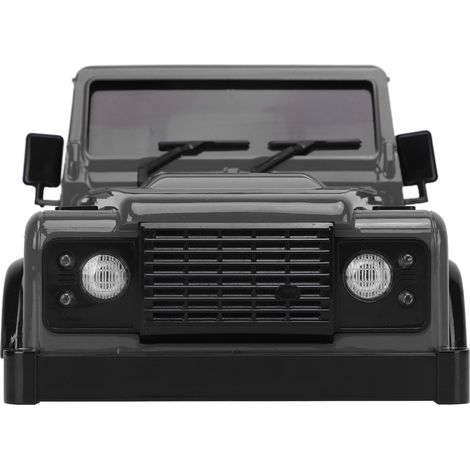 Carrosserie de voiture RC avec biellette, empattement de 144 mm, pièces détachées pour voiture tout-terrain 1/16 et 1/24, grise (1/5)