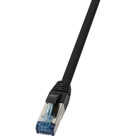 LogiLink CQ6075S cable de red Negro 5 m Cat6a S/FTP (S-STP)