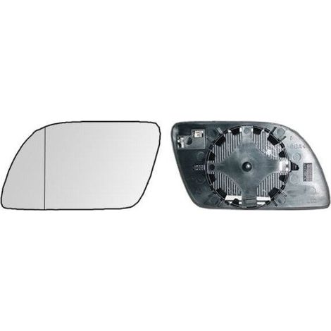 Verre de rétroviseur gauche asphérique chauffant Volkswagen Polo 4 2002-2005