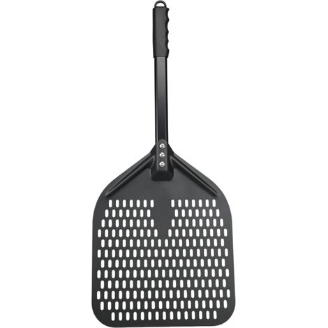 Pelle a Pizza,Pelle à Pizza 30cm Perforée en Aluminium Anodisé Dur avec Résistance Aux Hautes Températurespour Four pour La Cuisson De Pizzas Maison, Pains (1/5)