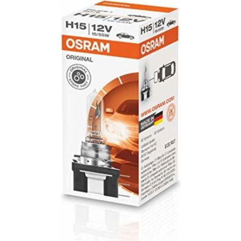 Bombilla para Automóvil Osram 64176 H15 12V 55W 4008321218391 S3700375 Osram