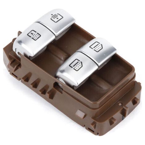 BUNTHAUS Interrupteur de commande de lève-vitre électrique pour voiture, accessoire automobile 2229051505, compatible avec Mercedes-Benz S550 (1/4)