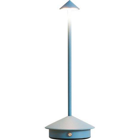 Lampe de chevet LED champignon avec veilleuse, interrupteur tactile, intensité variable en continu, trois couleurs, batterie 1800 mAh (1/3)