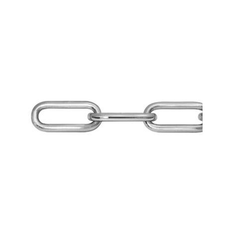 Vormann Rundstahlkette C-40 Stahl verzinkt 4,0x32x15 mm