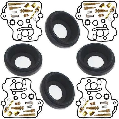 Kits de réparation de carburateur compatibles : membrane de soupape à flotteur pour Suzuki RF600R RF900R RF600 RF900 R RF 600 900 C (1/3)