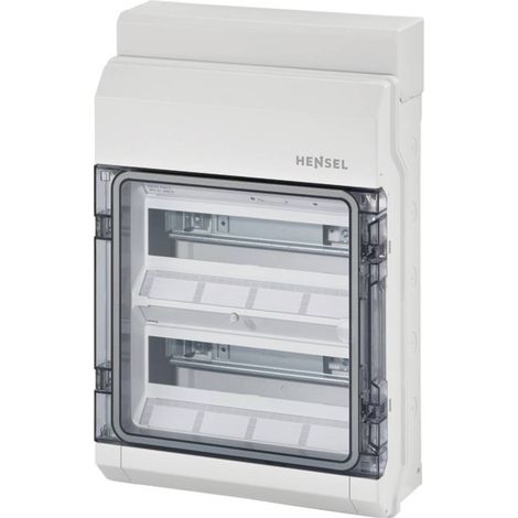 Accessorio elettrico trasparente Hensel montaggio su superficie IP65