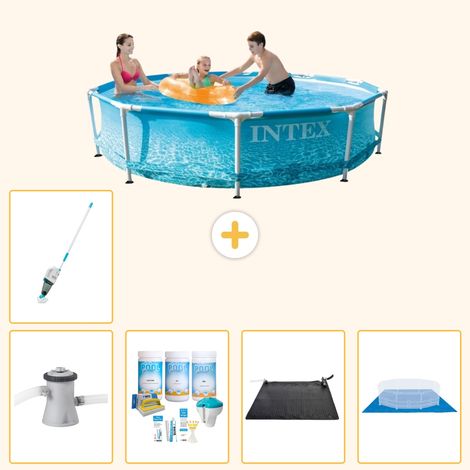 Intex Piscine Tubulaire Ronde - 305x76 cm - 6-pièces S20975 (1/2)