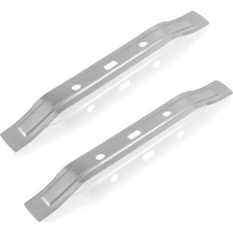 2 pièces 28 cm lames de tondeuse robot compatibles avec Stihl robot tondeuse RMI Viking MI 632 PC 632 P 632 C iMow lames de tondeuse robot lames de rechange en acier inoxydable (1/5)