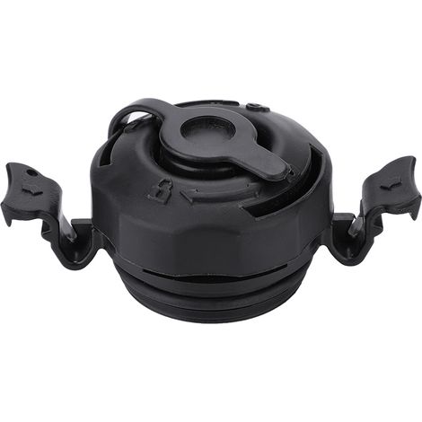 Bouchon de valve 3 en 1 pour matelas pneumatique Intex, étanche et sécurisé, noir (1/5)
