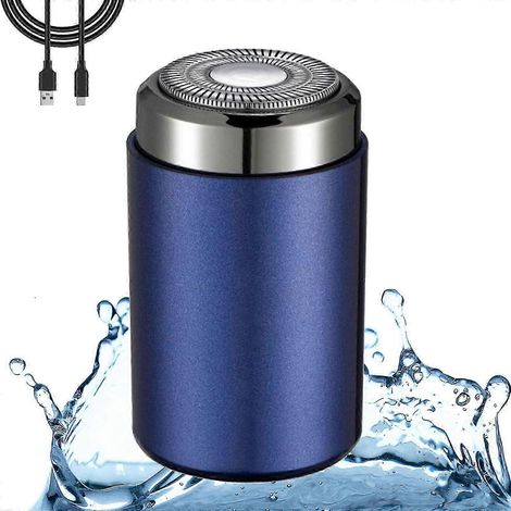 Rasoir électrique portable rechargeable USB-C pour voiture, bureau, voyages et déplacements professionnels, par Sopami (1/2)
