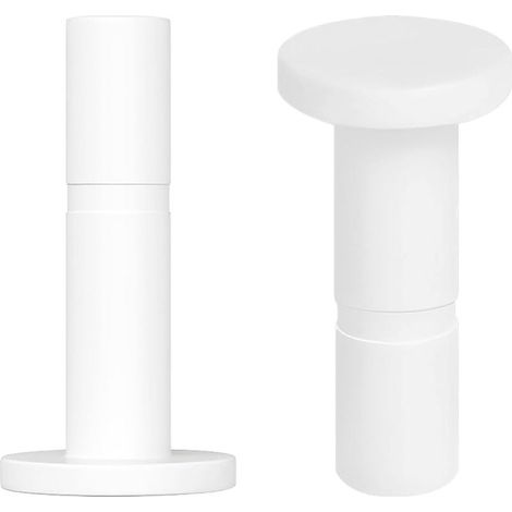 pezzi Tappo terminale in plastica da 1/4", raccordo per tubo flessibile in plastica RO, tappo per tubo RO per filtro dell'acqua ad osmosi inversa (1/5)