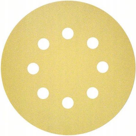 Bosch P80 Dischi Abrasivi Grigi 125 mm Confezione da 50