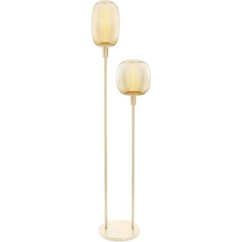 [NEUWERTIG] B-Ware OSRAM Stehleuchte DECOR STICK beige 146 cm 2 x E27 Schalter am Kabel (1/2)