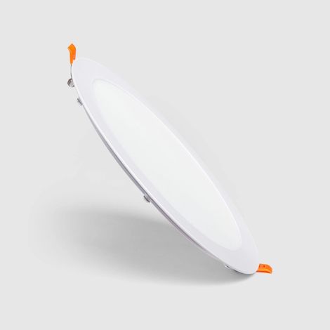 LED Einbaustrahler flach 20W Rund SuperSlim Ausschnitt Ø205mm 4000K Neutralweiß (1/5)