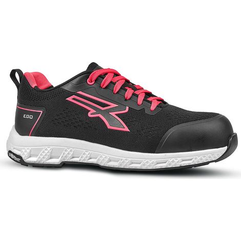 Scarpe Antinfortunistiche UPower Red Ego Maya S1PS Nero/Rosa 39