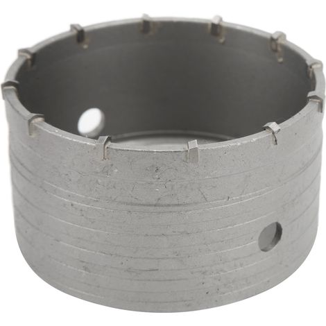 Trépan carottier à paroi mince en carbure cémenté argent, vitesse de perçage rapide, couronne à pointe incisive pour brique et béton (1/5)