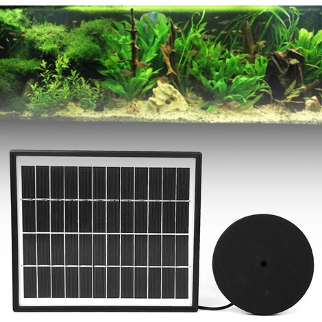 Pompe à eau solaire 12V 5W pour fontaine et aquarium, pompe à oxygène solaire (1/5)