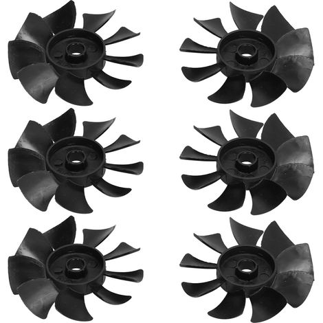 Hélice de Moteur ABS 550W Silencieuse Ventilateur Pompe à Air Compresseur Pièce de Rechange (1/5)