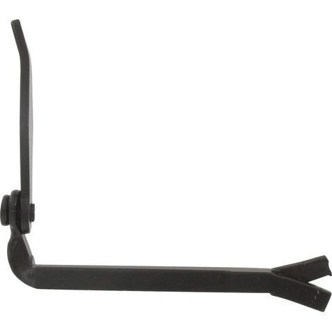 Arrêt de volet - Mermier Quincaillerie - À sceller - Noir - 130mm - 8mm (1/3)