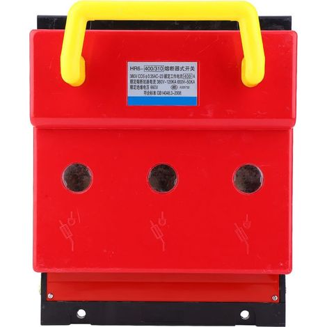 HR6-400/310 400A Fusible Sectionneur Interrupteur Isolateur AC 380/660V Laiton (1/5)
