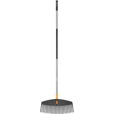 Fiskars Ergonomischer XL Rechen Silber Große Kopf