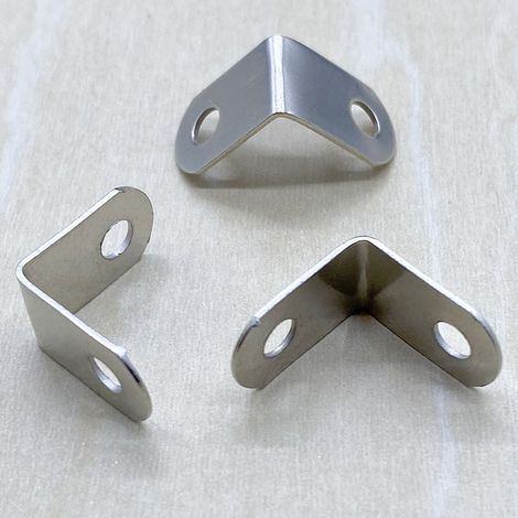 Panneau arrière de cadre photo, feuille de pressage, protection d'angle à 90 degrés, quincaillerie de cadre, protection d'angle en fer, décoration de meubles, support d'angle fixe. (1/5)