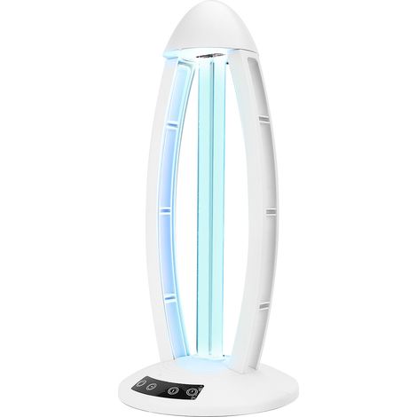 Lampe UV portable anti-acariens avec télécommande pour la maison et l'école (prise UE) (1/5)