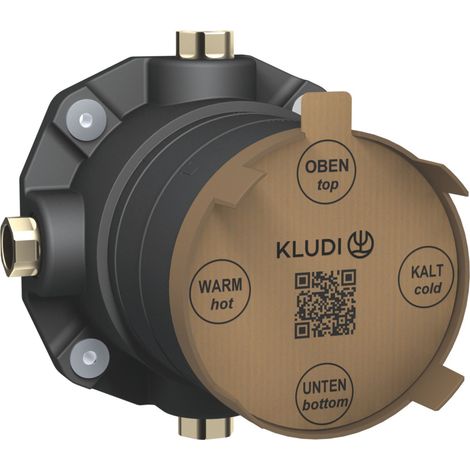 KLUDI SLIM.BOXX cuerpo oculto, instalación en pared, Set de (1/3)