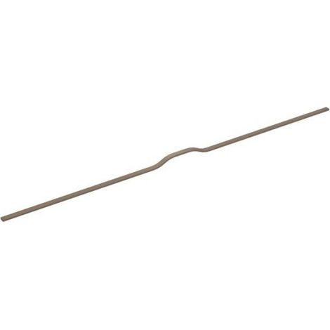 Poignée - Aluminium - Longueur 352 À 1056 Mm - Pour Meuble Haut Ou Commode Large - 1 Pièce