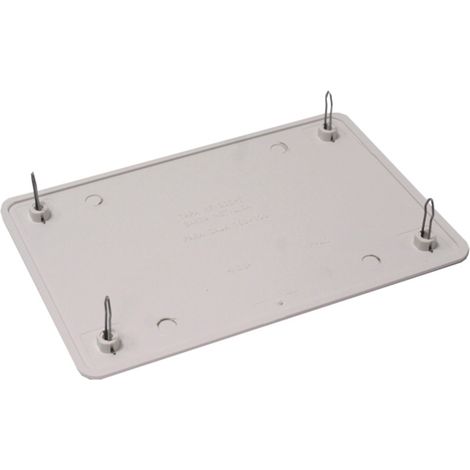 Bematik – Couvercle de boîte de registre rectangulaire 160x100mm – Fermeture à pression – Compatible avec boîte d'enregistrement #AE15