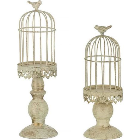 Chandelier à Cage à Oiseaux Vintage, Chandeliers décoratifs pour Tables de Mariage,, S + L (1/5)
