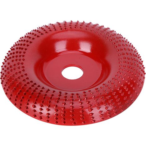 105 mm rote Schleifbogenscheibe zum Schleifen und Formen für Winkelschleifer und Holzbearbeitungswerkzeuge (1/5)
