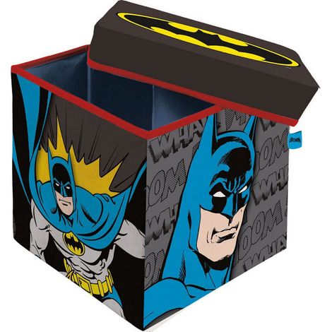 Tabouret de rangement cube- Batman (1/4)