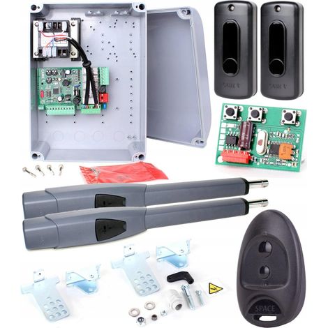Kit Came ATS 50AGS 230V per cancelli a doppia anta, a lunga distanza. (1/2)