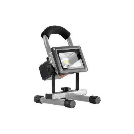 Akku LED Arbeitsleuchte Amon grau, 7 Watt, IP54, USB-Kabel Arbeitsleuchte